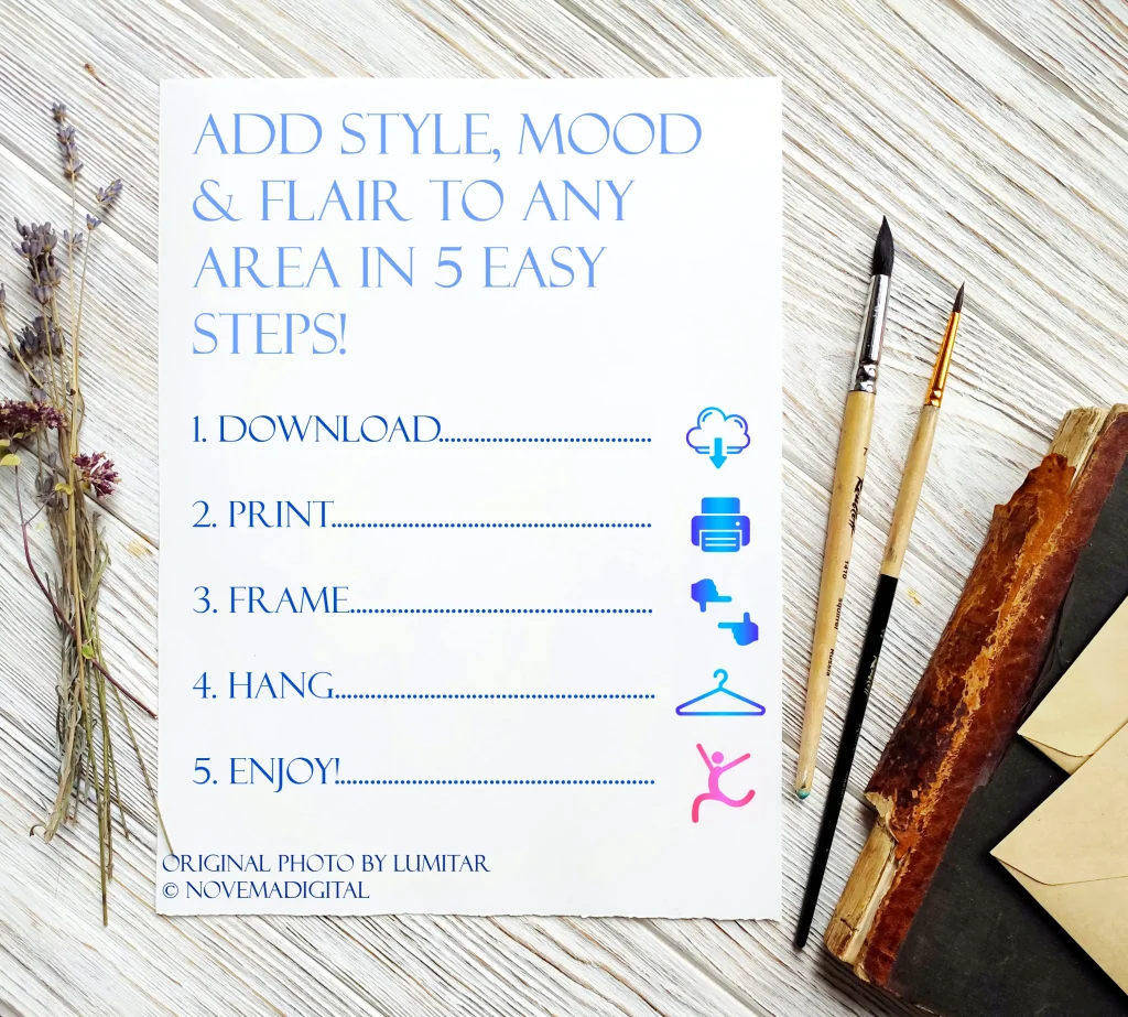 5 Steps Guide to Print Digital Arts