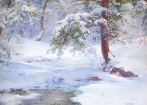 Walter Launt Palmer – A Winter Idyll