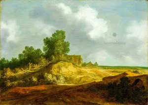 Pieter de Molijn - Landscape with a Cottage