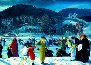 George Wesley Bellows - Love of Winter