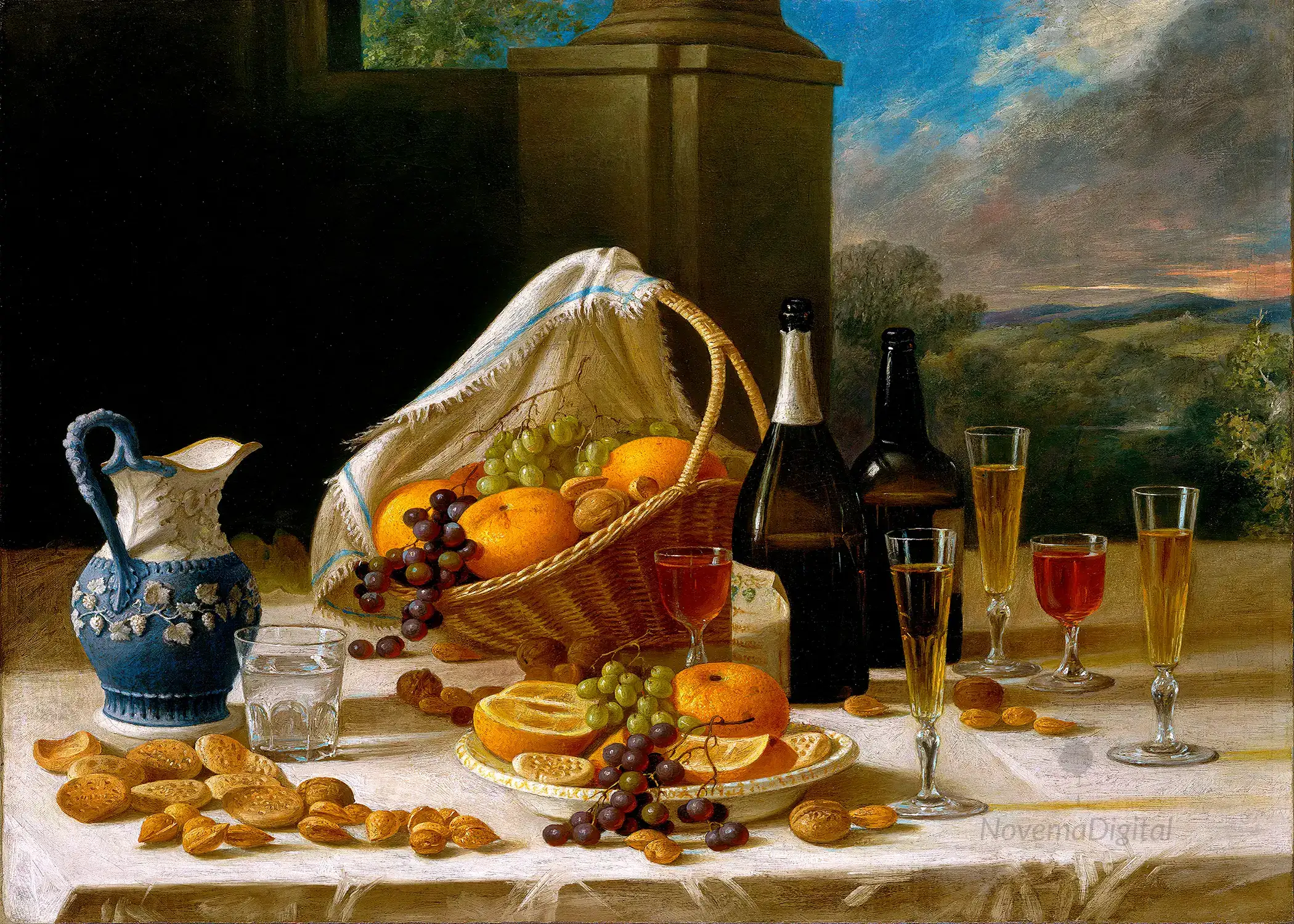 John F. Francis – Luncheon Still Life