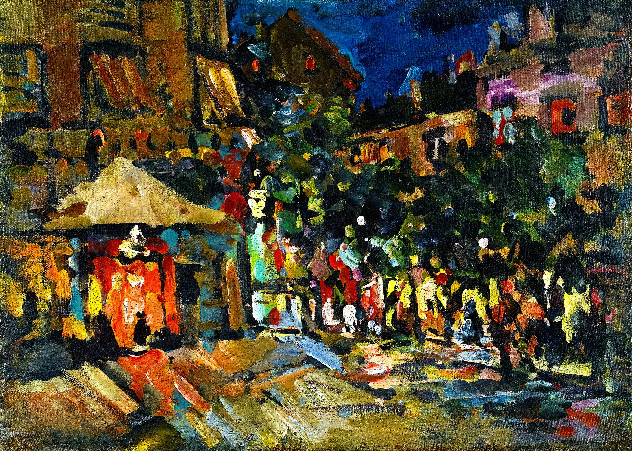 Konstantin Alexeevich Korovin - Paris by Night 2