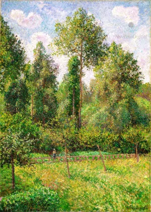 Camille Pissaro - Poplars, Éragny