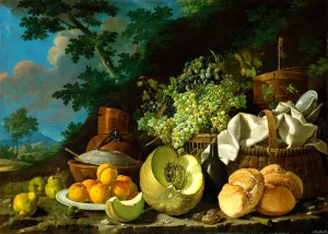 Luis Meléndez - The Afternoon Meal (La Merienda)