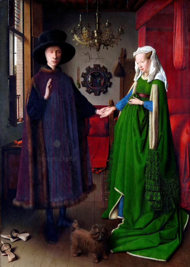 Jan van Eyck - The Arnolfini Portrait (1434)
