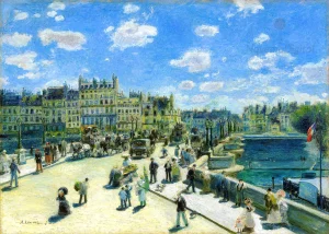 Pierre-Auguste Renoir - Le Pont-Neuf (1872)