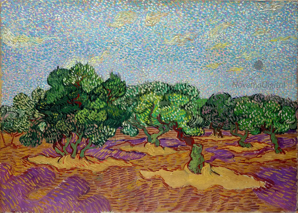 Vincent van Gogh - Olive Trees (1889)
