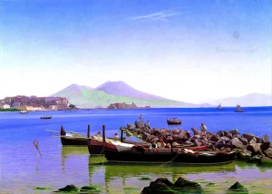 Christen Schiellerup Købke - Bay of Naples (1843)