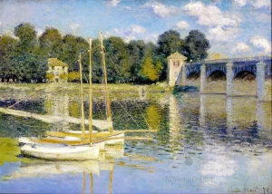 Claude Monet - The Argenteuil Bridge (1874)