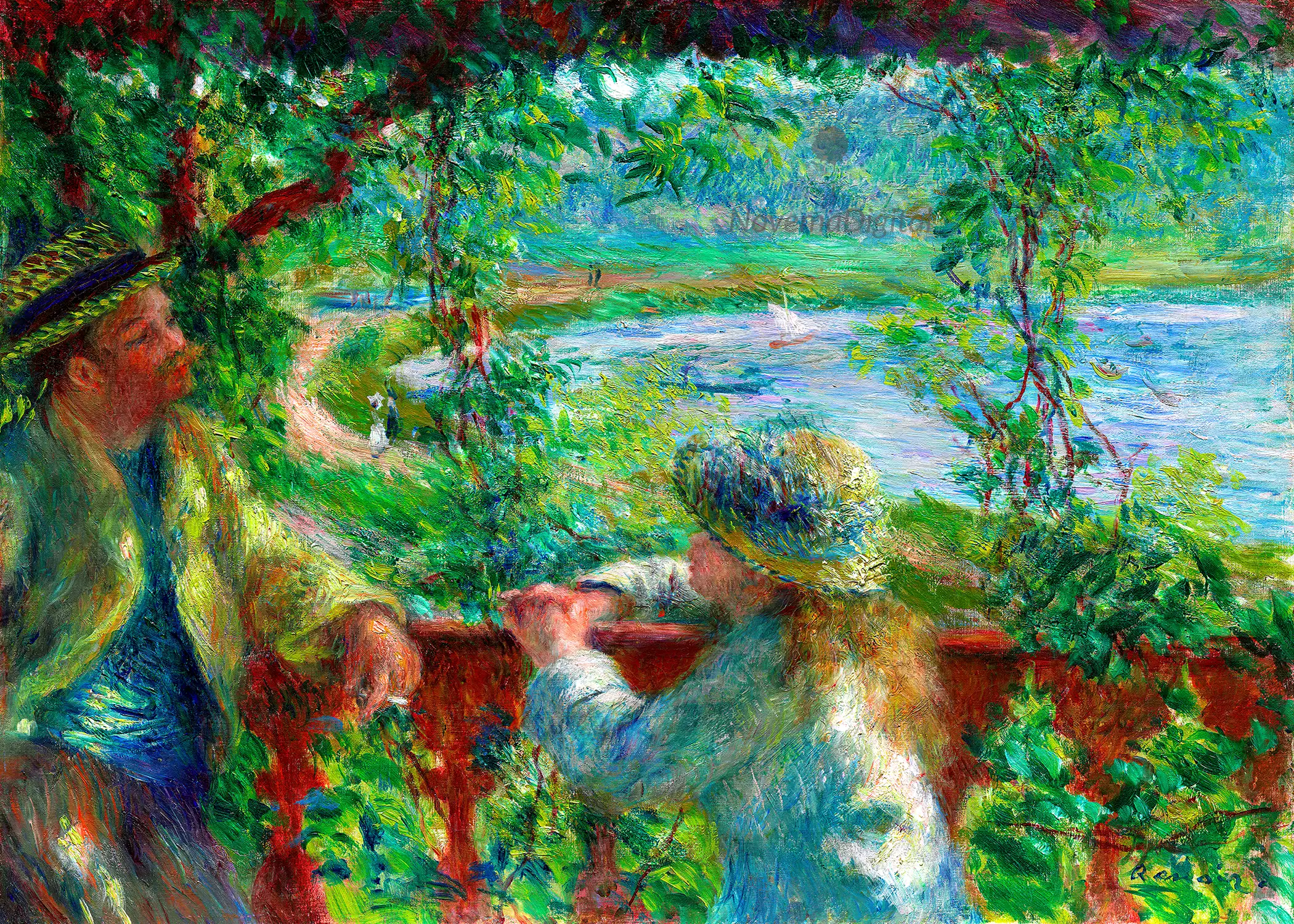 Pierre-Auguste Renoir - Near the Lake (1880)