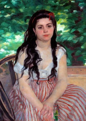 Auguste Renoir - En été, la Bohémienne (1868)