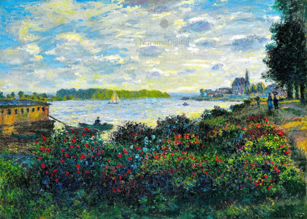Claude Monet - La Seine À Argenteuil (1877)