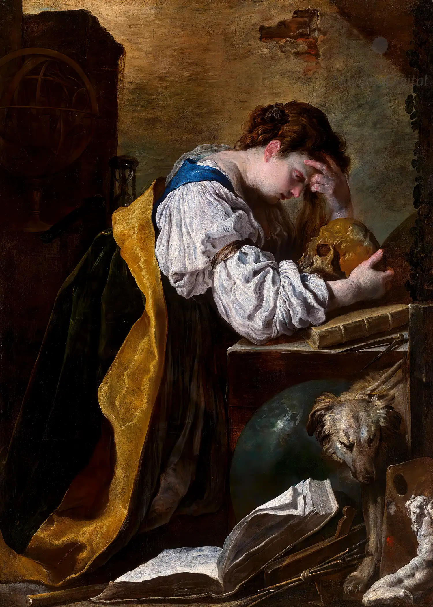 Domenico Fetti - Melancholia (c.1615)