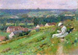 Theodore Robinson - The Valley of Arconville (c.1887)