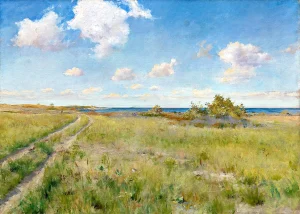 William Merritt Chase - The Old Road to the Sea (c.1893)