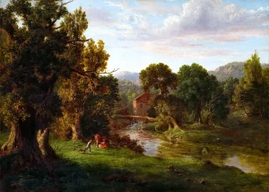 George Inness - The Old Mill (1849)