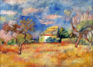 Pierre-Auguste Renoir - Dovecote at Bellevue (c.1888)