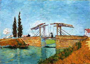 Vincent van Gogh - Langlois Bridge at Arles (1888)