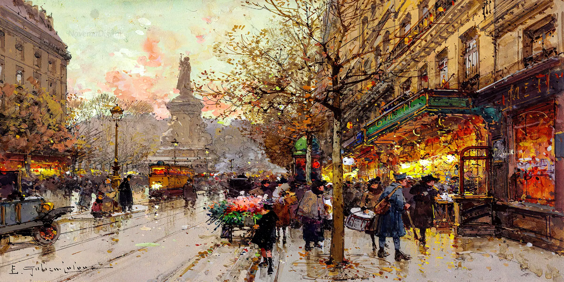 Eugène Galien-Laloue - Place De La République (1854-1941)