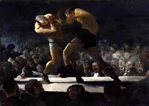 George Wesley Bellows - Club Night (1907)