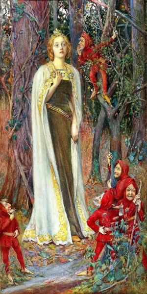 Henry Meynell Rheam - Once Upon a Time (Snow White) (1800s)