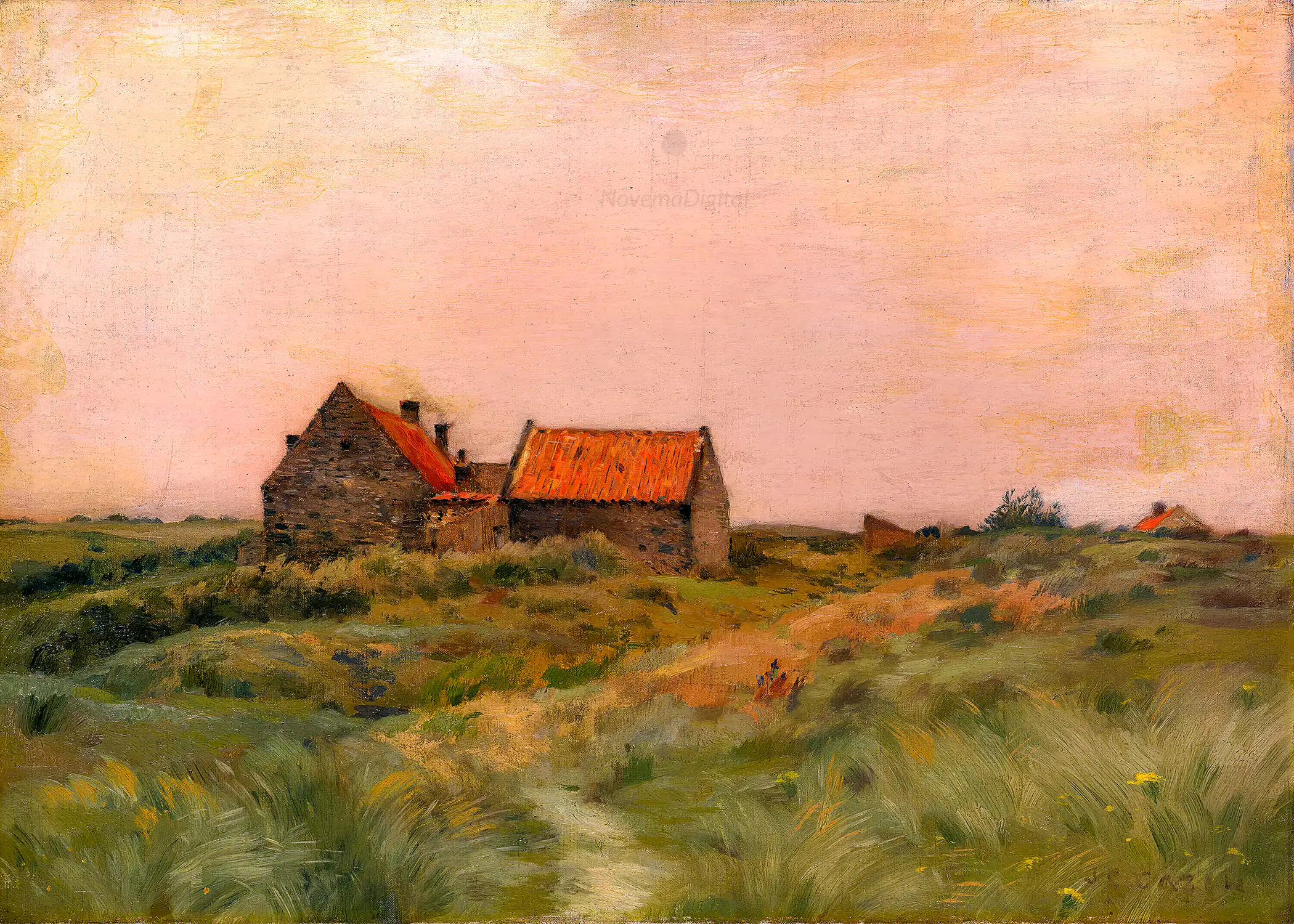 Jean Charles Cazin - October Day (1893)