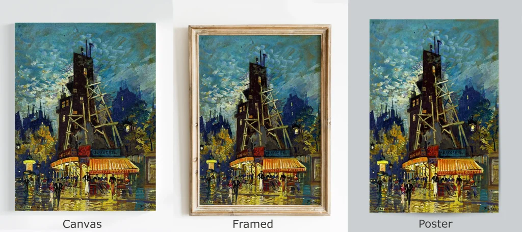 Digital Art Display Types