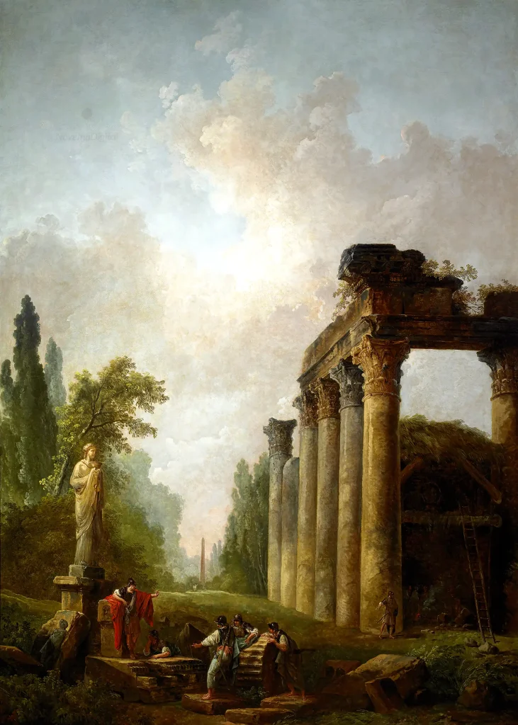 Hubert Robert - The Ruin (1789)
