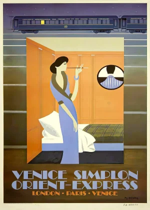 Pierre Fix-Masseau - Venice Simplon Orient Express (1981)