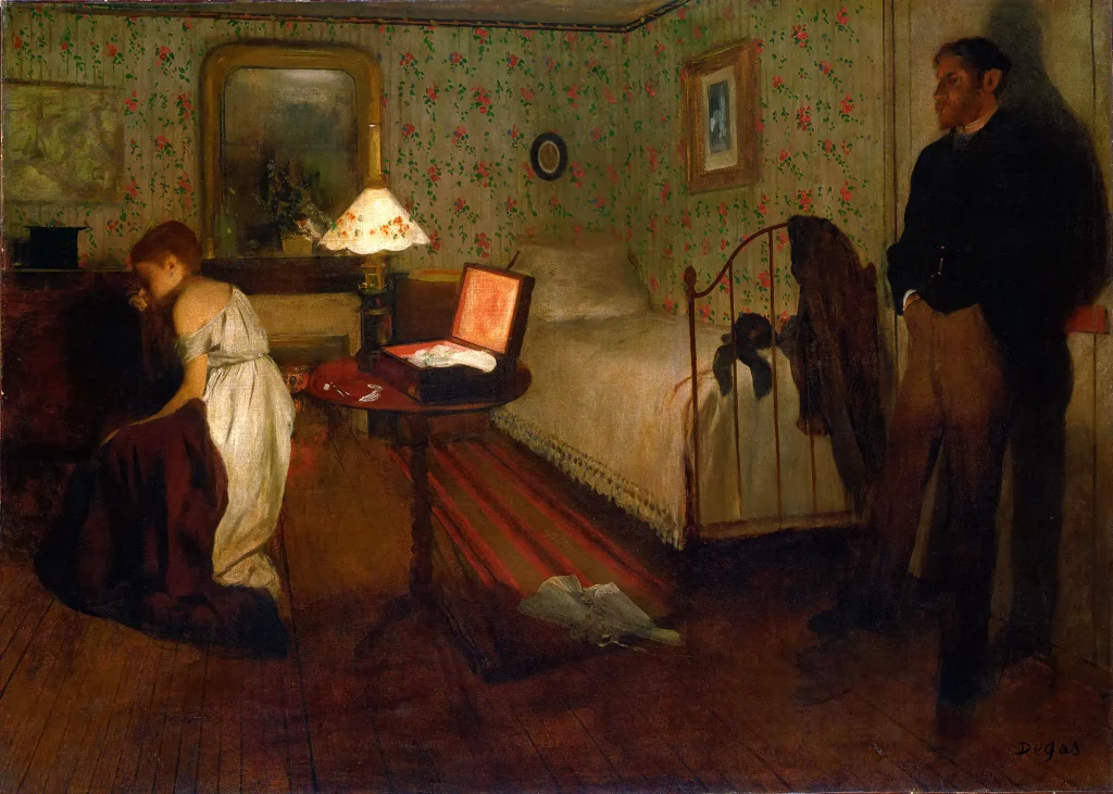 Edgar Degas - Interior (1860s)