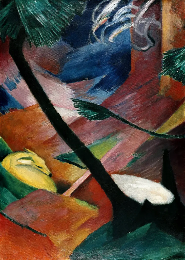 Franz Marc - Deer in the Forest II (1912)
