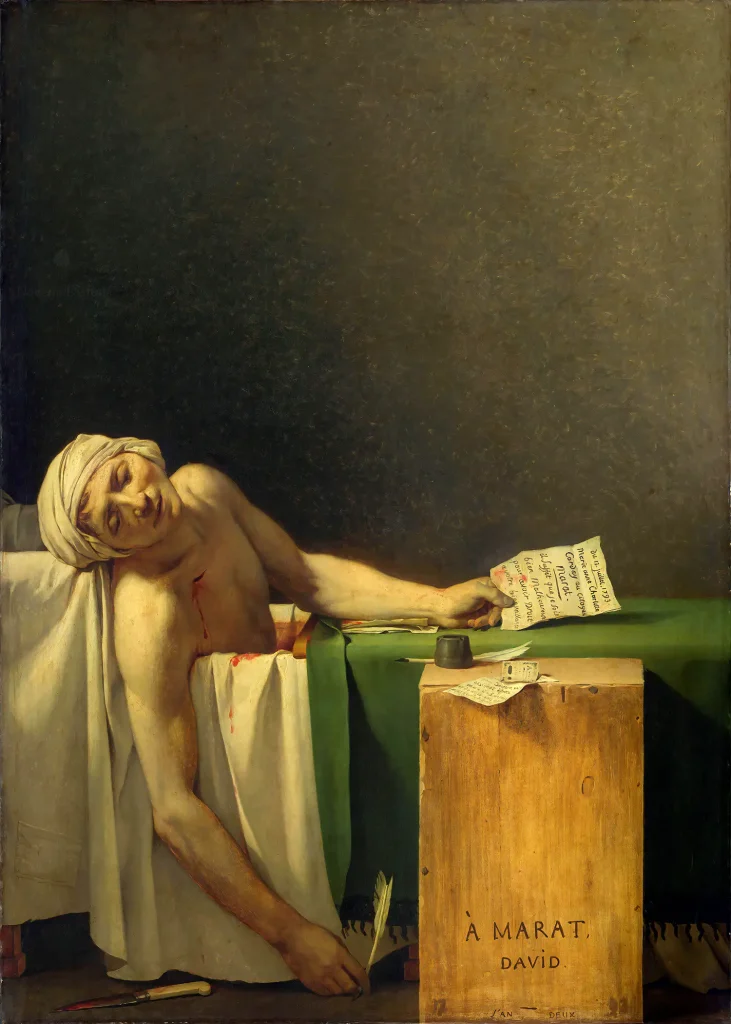 Jaques-Louis David - The Death of Marat (1793)