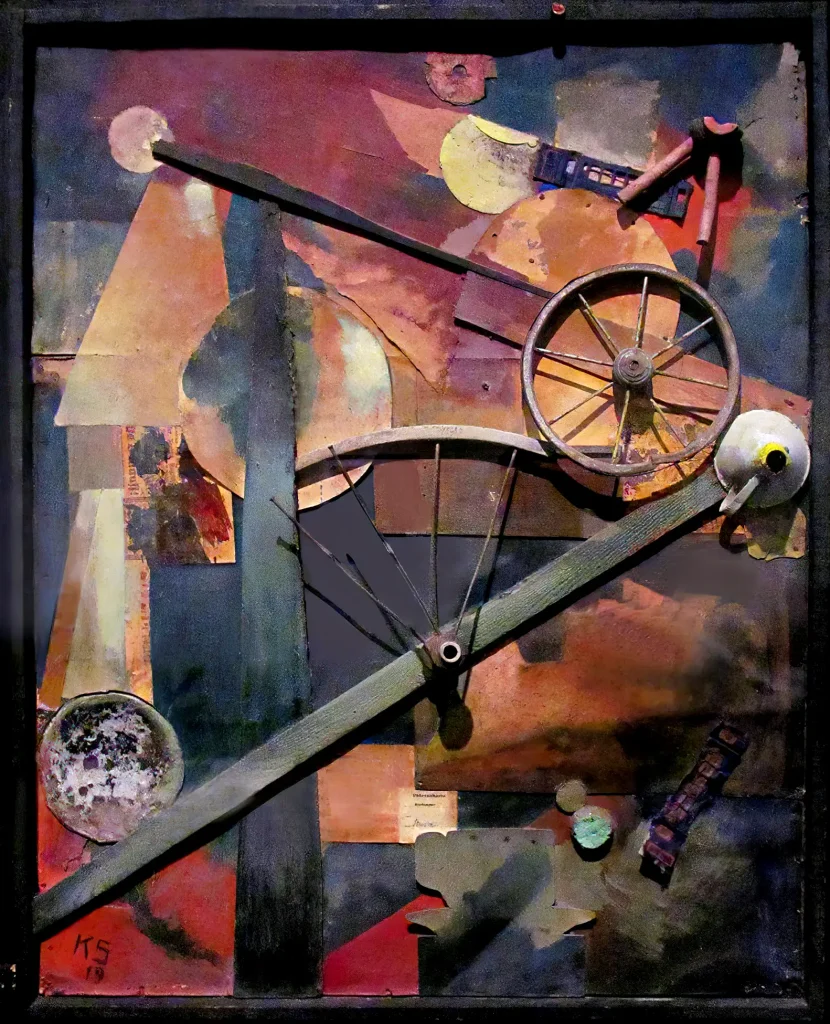 Kurt Schwitters - Construction for Noble Ladies (1919)