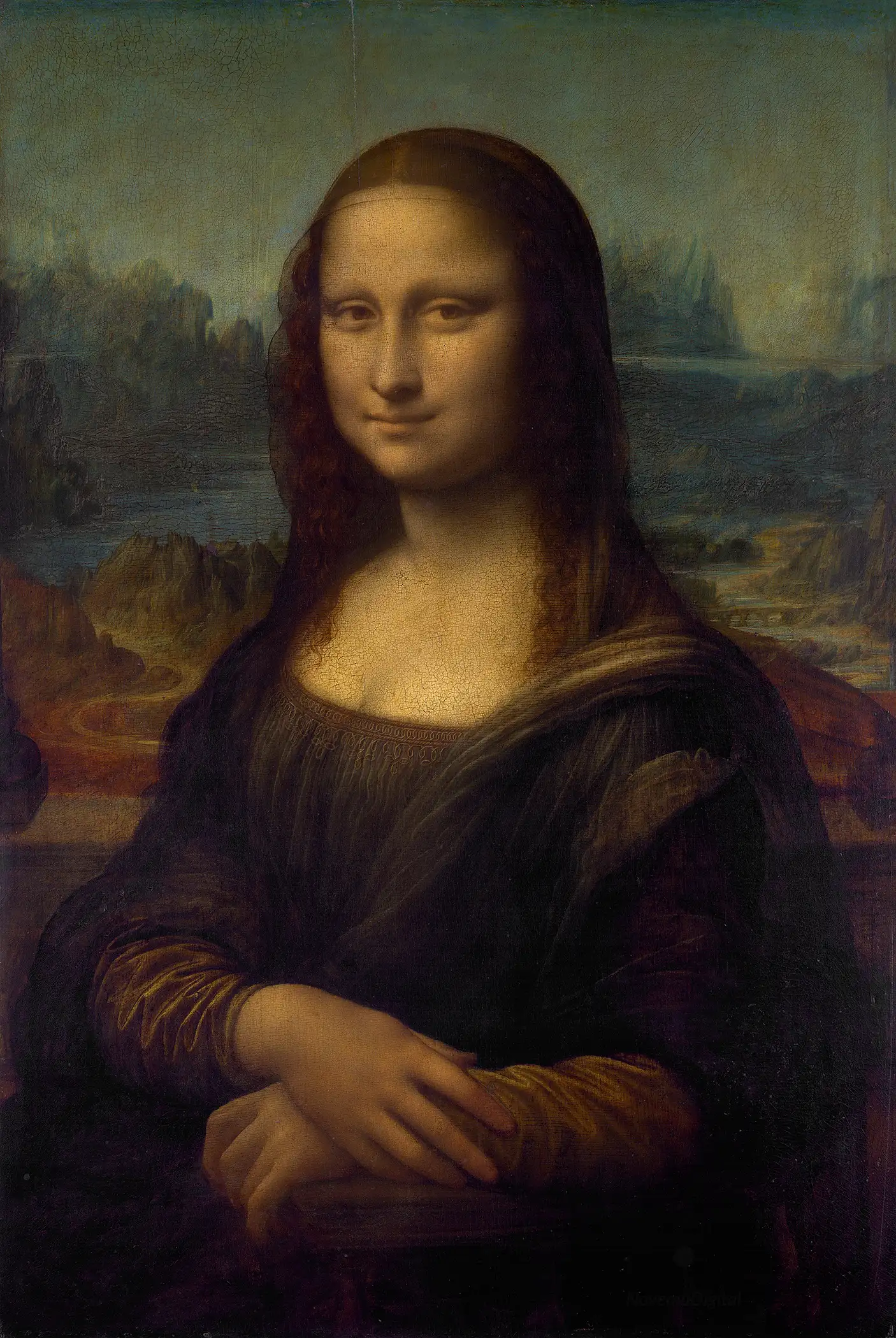 Leonardo da Vinci - Mona Lisa (1500s)