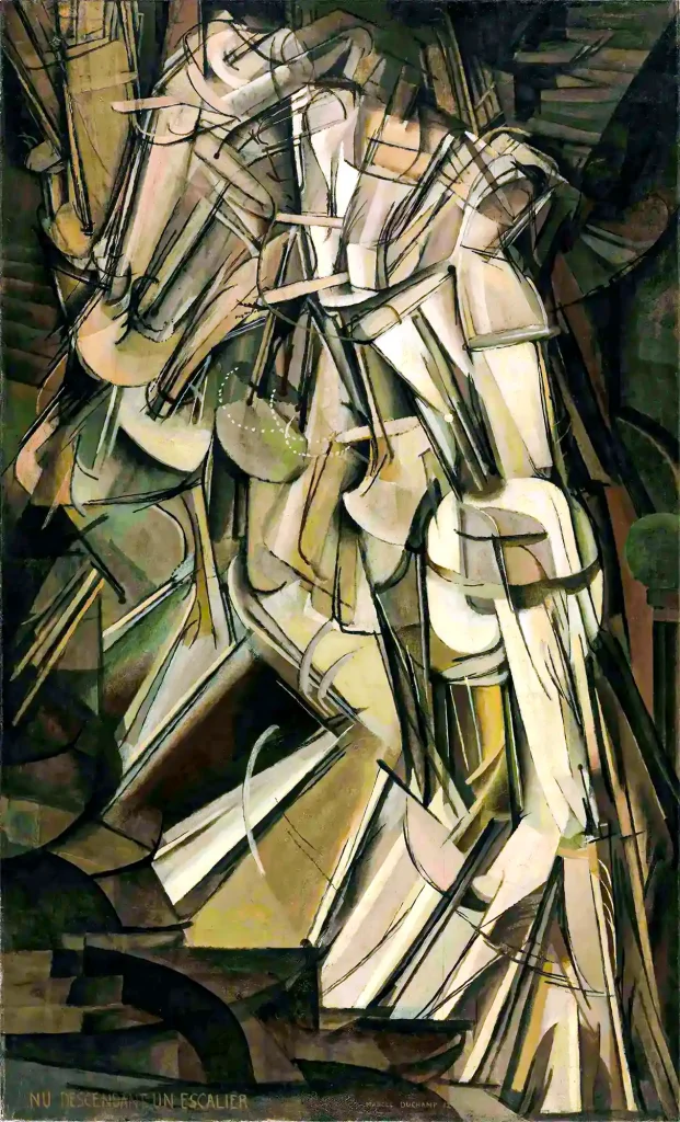 Marcel Duchamp - Nude Descending a Staircase, No. 2 (1912)