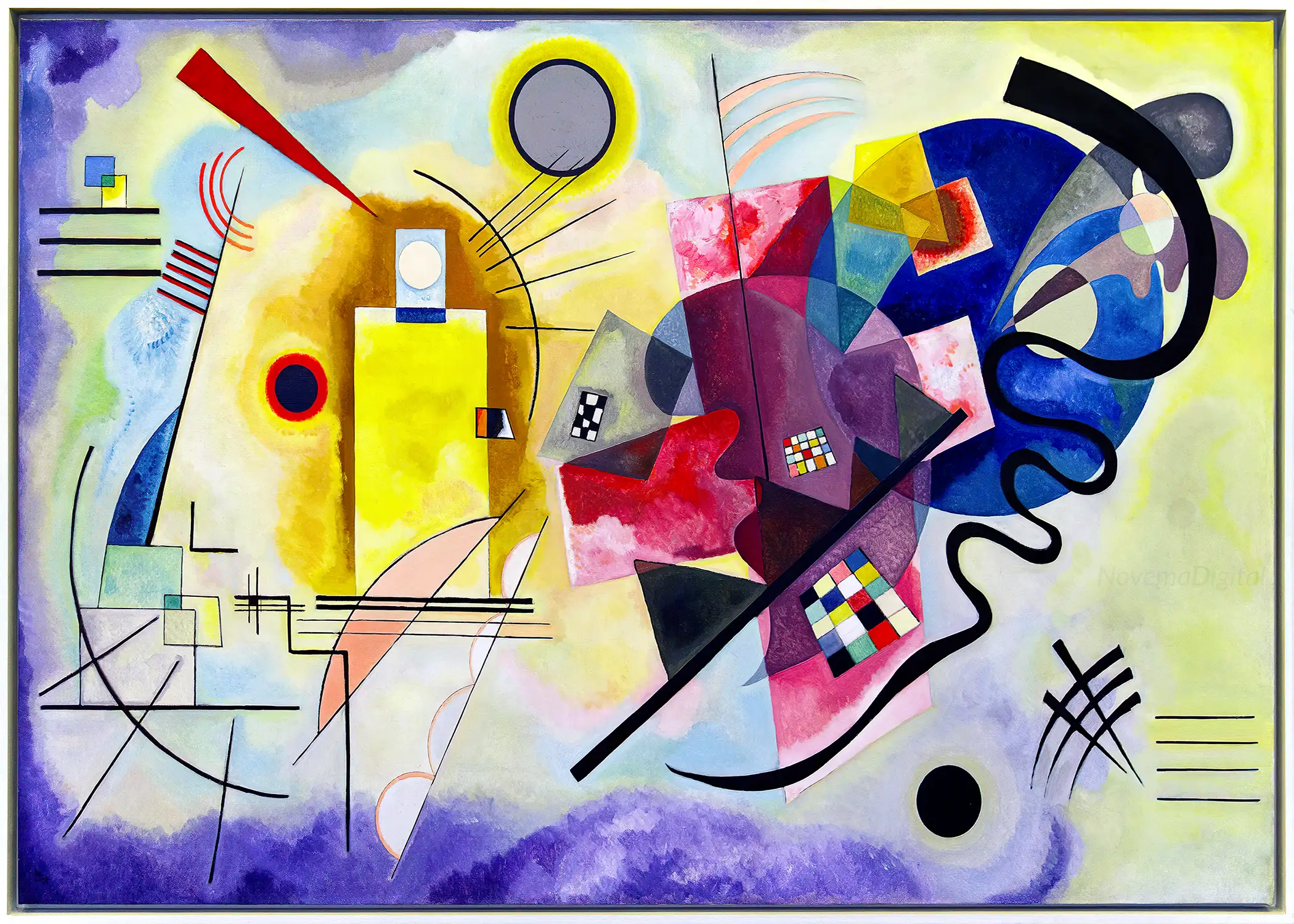 Wassily Kandinsky - Yellow Red Blue (1925)