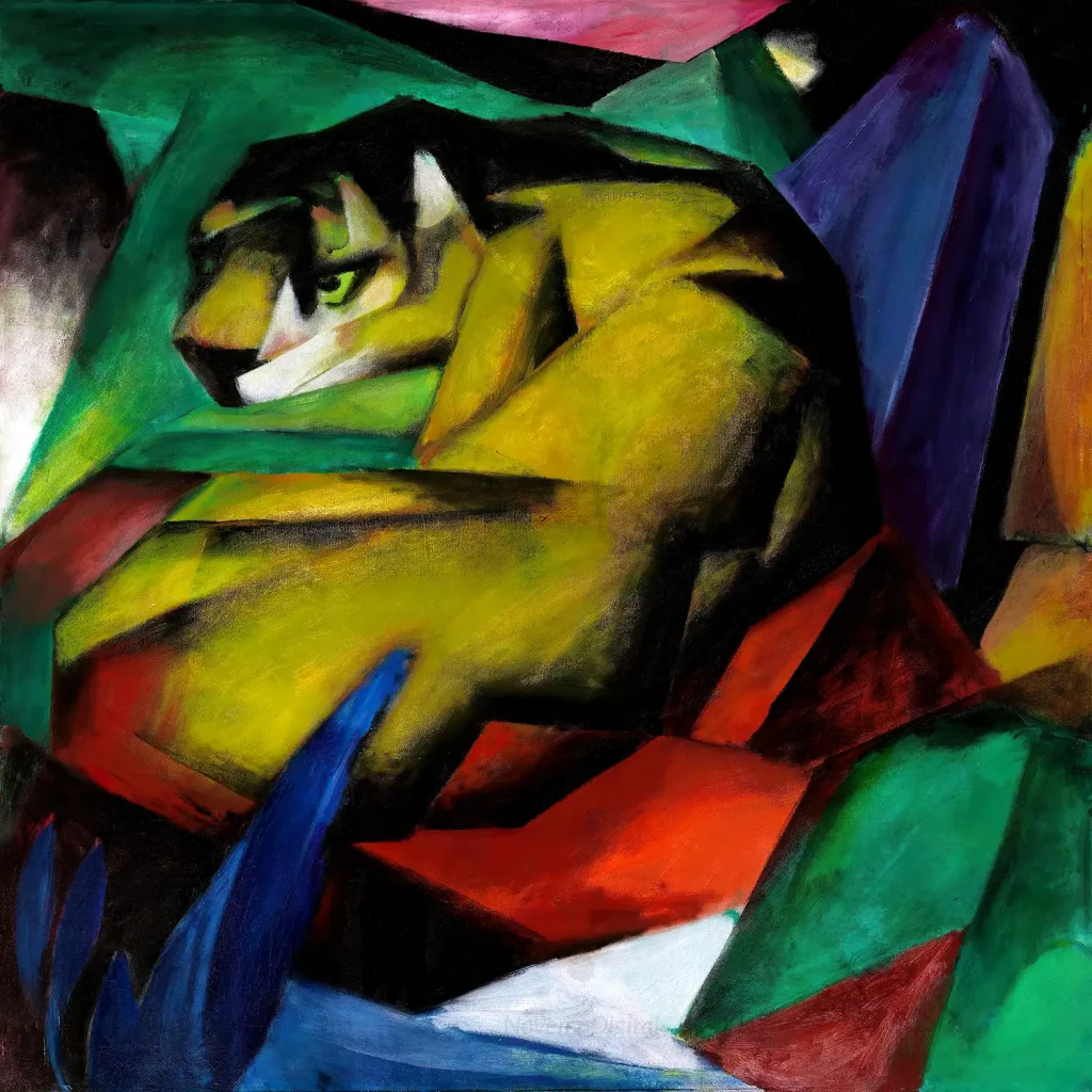 Franz Marc - The Tiger (1912)
