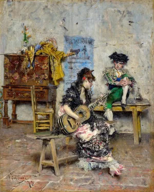 Giovanni Boldini - Guitar Player (1872)