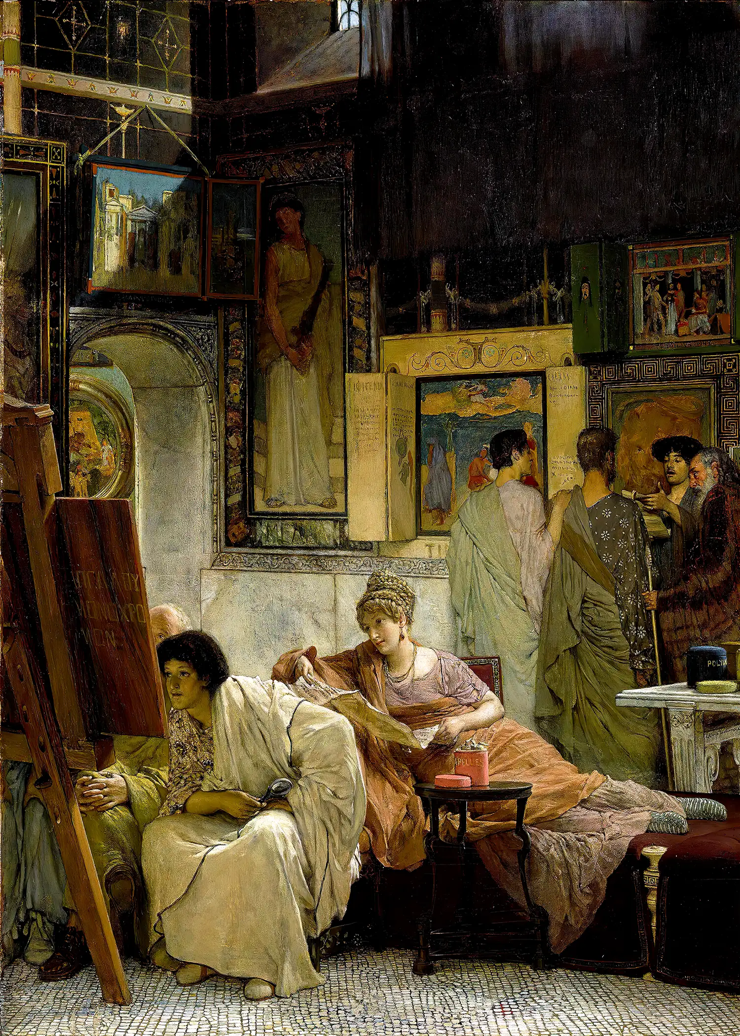 Lawrence Alma-Tadema - A Picture Gallery (1836-1912)