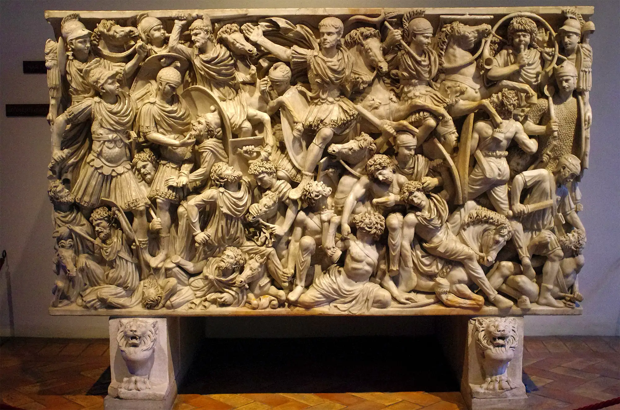 The Ludovisi Battle Sarcophagus