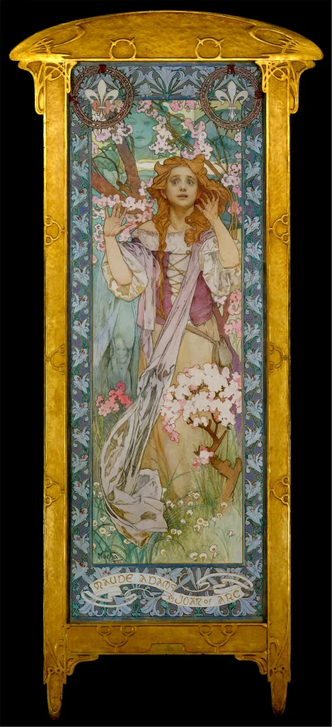 Alphonse Mucha - Maude Adams as Joan of Arc