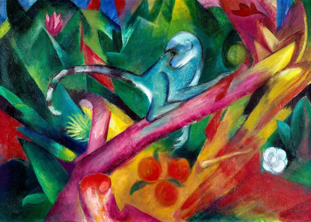 Franz Marc - The Monkey (1912)