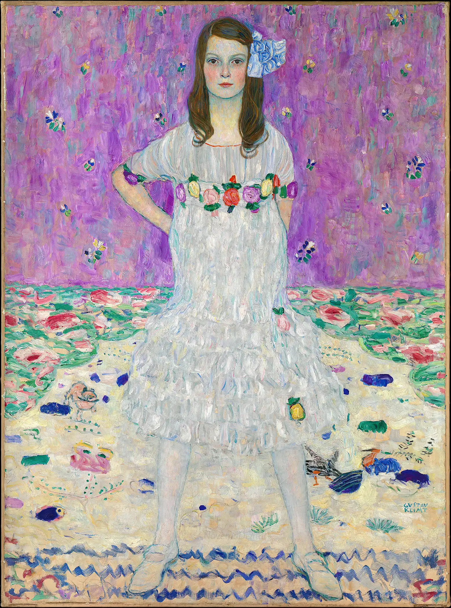 Gustav Klimt - Mäda Primavesi (1912-1913)