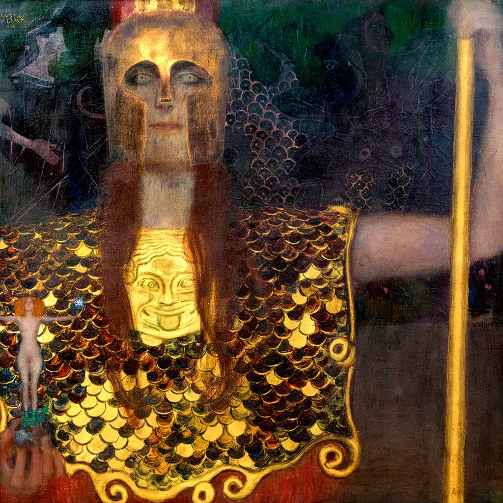 Gustav Klimt - Pallas Athene (1898)