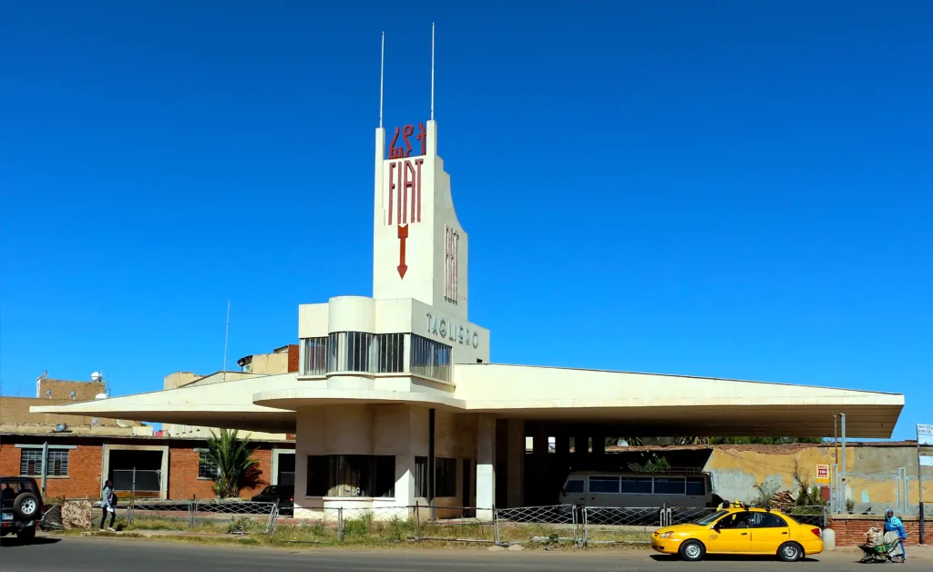 Giuseppe Pettazzi - Fiat Tagliero Building, Asmara, Eritrea (1938)