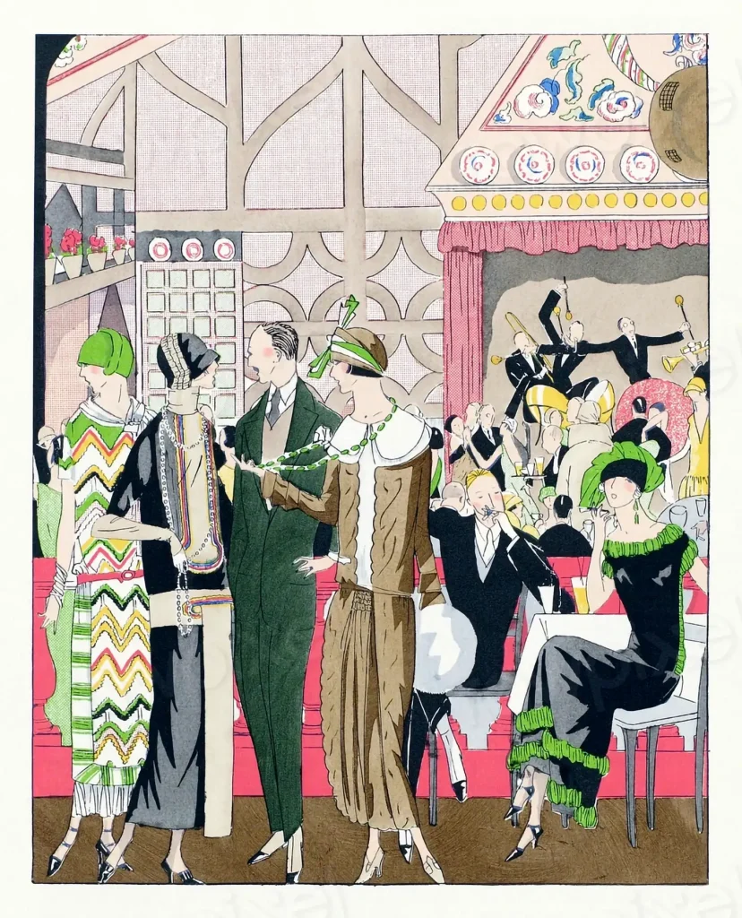 In a restaurant (1924)