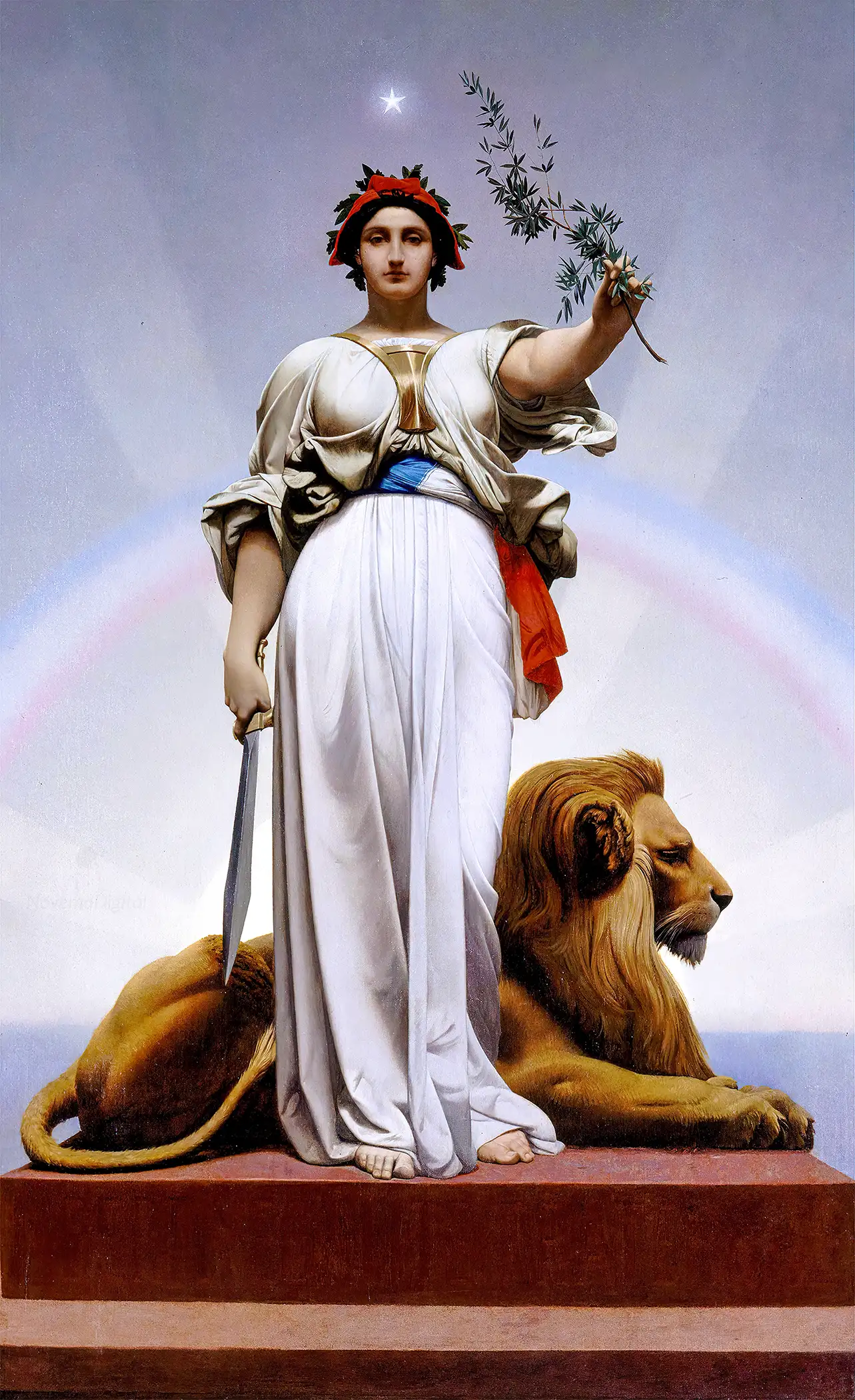 Jean-Léon Gérôme - La République (1848)