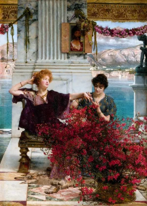 Lawrence Alma-Tadema - Love's Jewelled Fetter (c.1894)