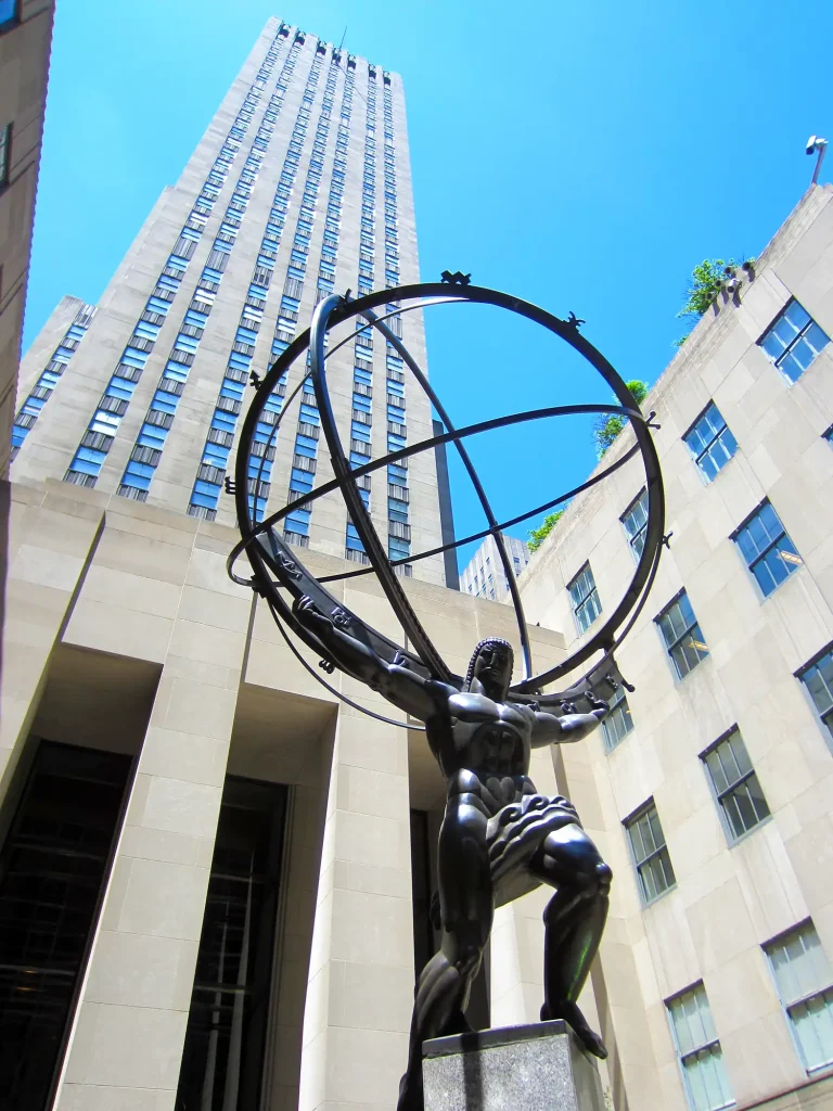Lee Lawrie - Atlas sculpture, Rockefeller Center (1936-1937)