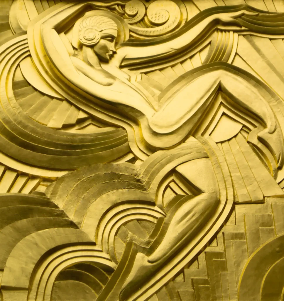 Maurice Pico - Folies Bergère cabaret music hall facade, Paris (1926)